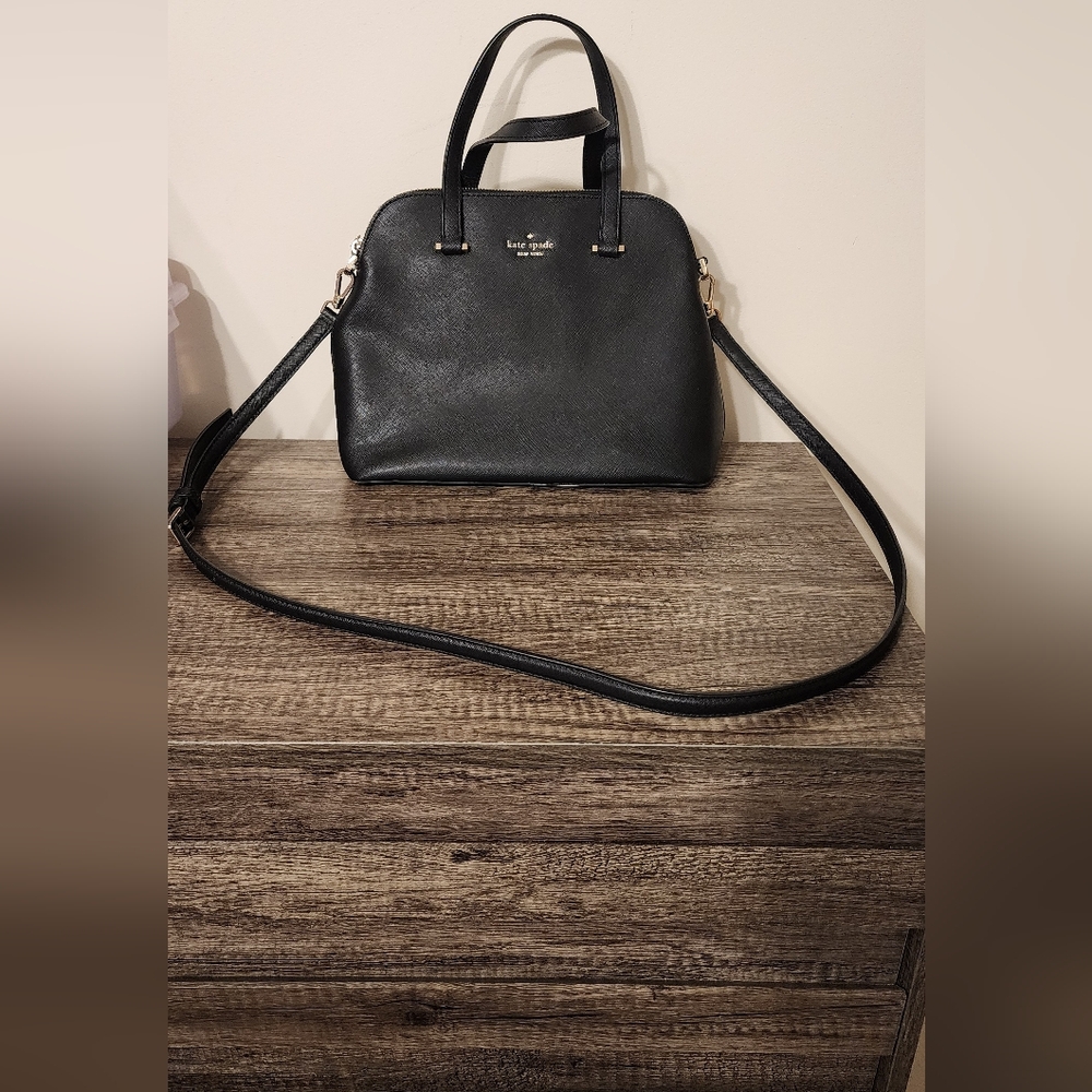 Kate Spade Black Medium Satchel Bag